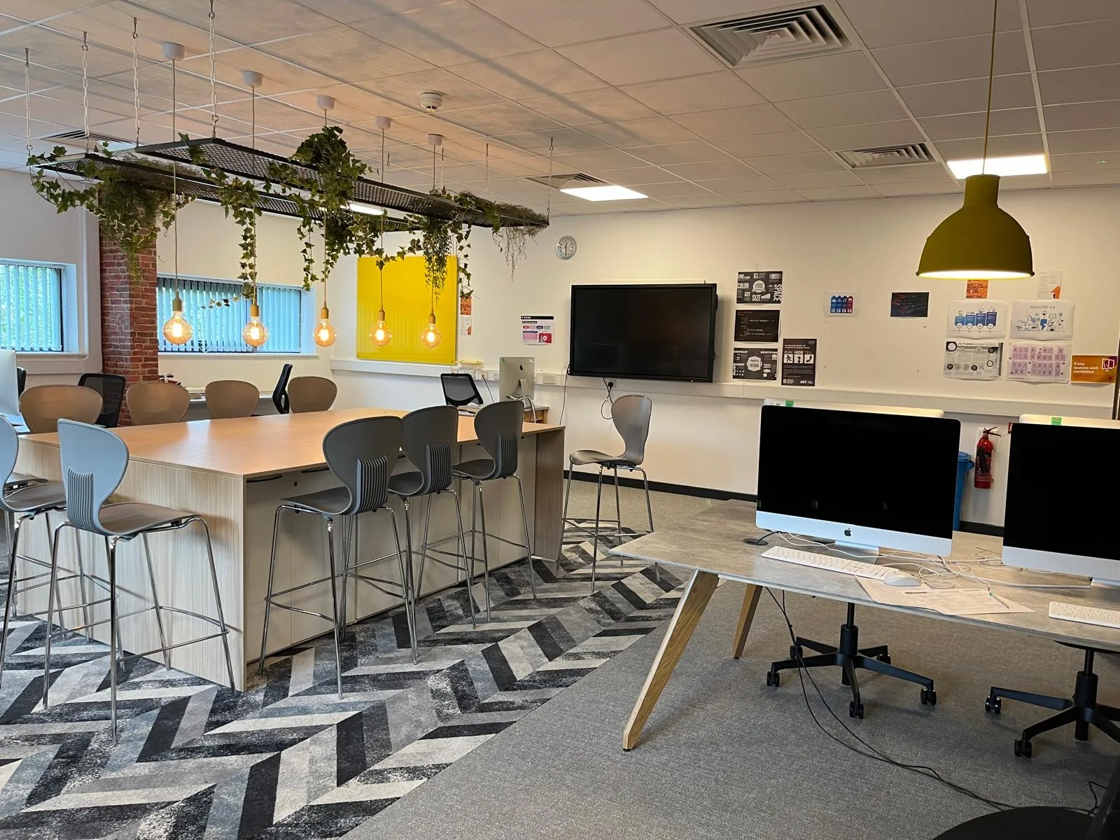 Student room at the college