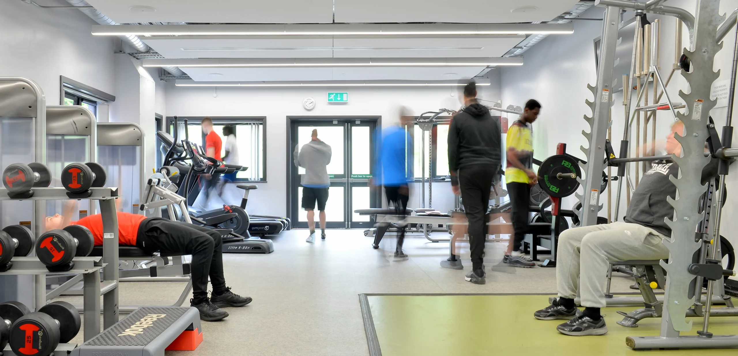 the gym facilities