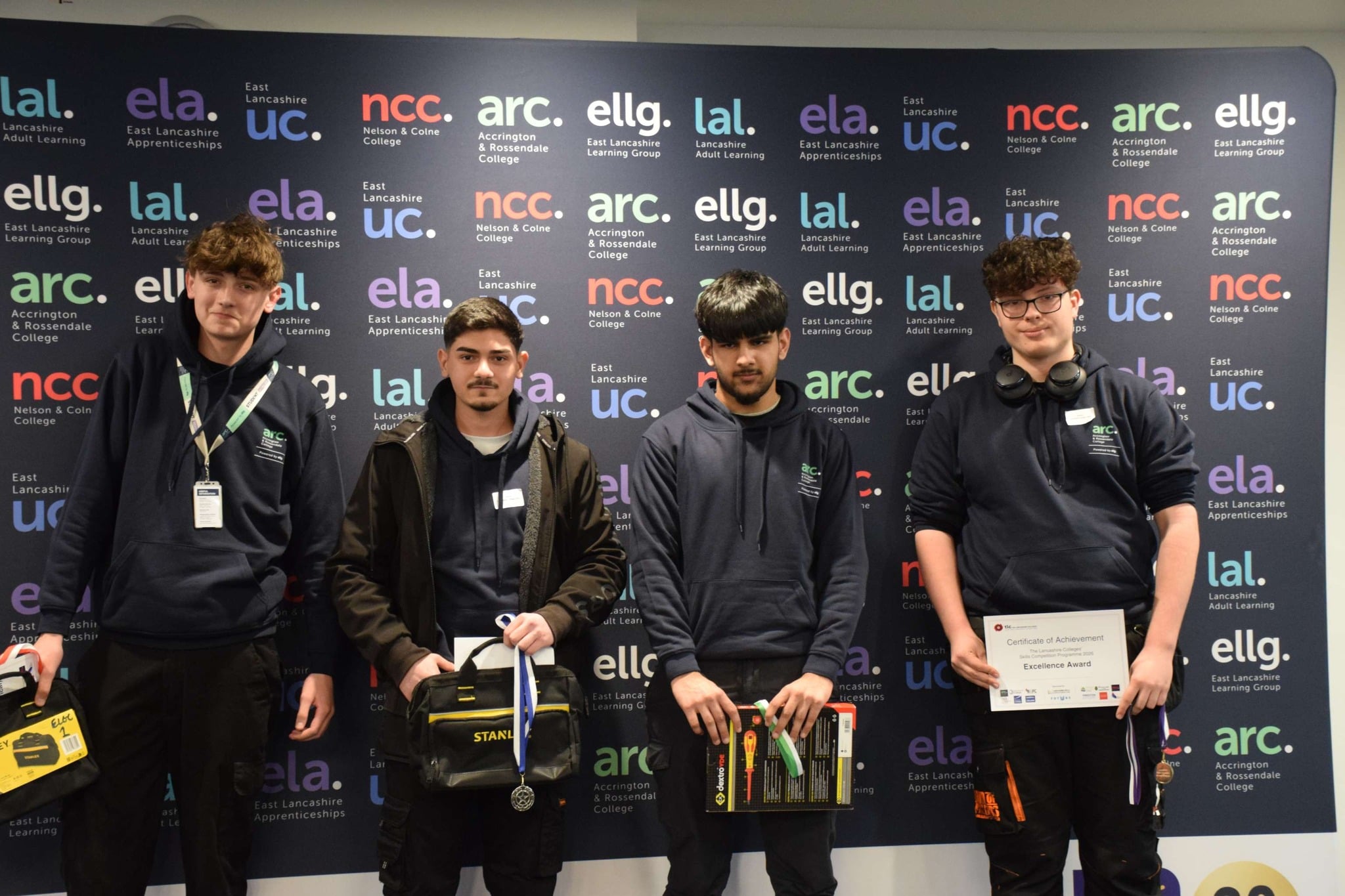 ARC team at the TLC competiton event.